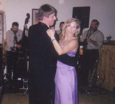 Me Dancing with a Bridesmaid